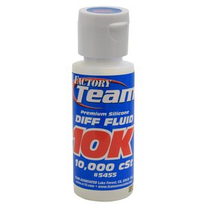 Team Associated 5455 FT Silicone Diff Fluid 10.000cst, for gear diffs