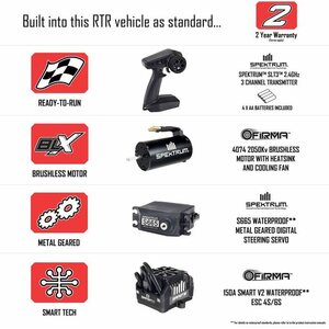 ARRMA RC BIG ROCK 6S 4X4 BLX 1/7 Monster Truck