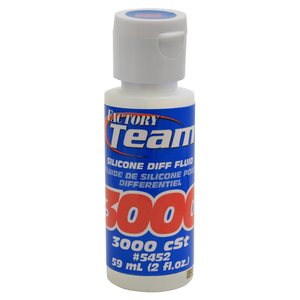 Team Associated 5452 FT Silicone Diff Fluid 3000cst, for gear diffs