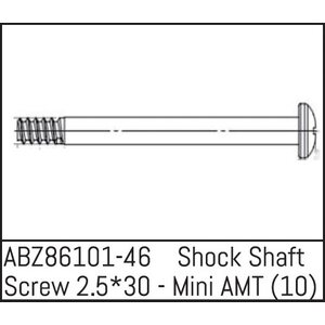 Absima Shock Shaft Screw 2.5*30 - Mini AMT (10) ABZ86101-46