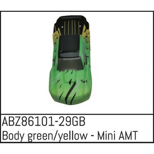 Absima Body green/yellow - Mini AMT ABZ86101-29GB