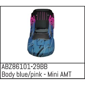 Absima Body blue/pink - Mini AMT ABZ86101-29BB