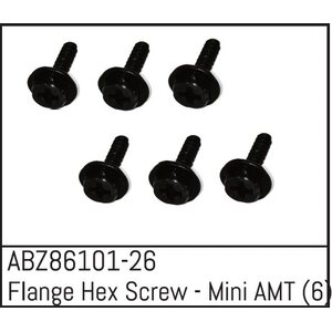 Absima Flange Hex Screw - Mini AMT (6) ABZ86101-26