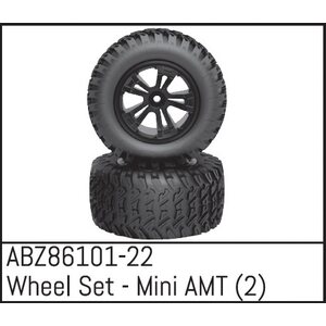 Absima Wheel Set - Mini AMT (2) ABZ86101-22