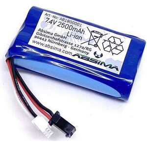 Absima Li-Ion Battery Pack (7.4 2500mAh) AB1800001