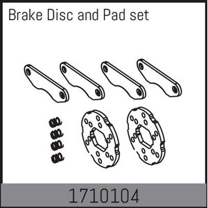 Absima Brake Disc and Pad Set 1710104