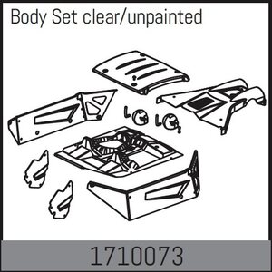 Absima Body Set clear/unpainted 1710073