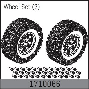 Absima Wheel Set (2) 1710066