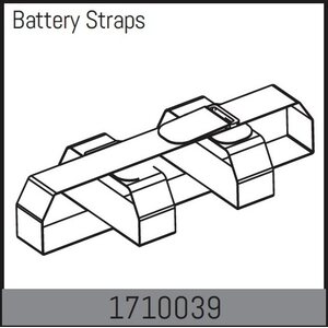 Absima Battery Straps 1710039