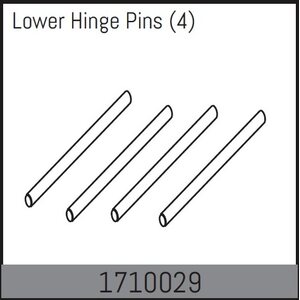 Absima Lower Hinge Pins (4) 1710029