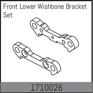Absima Front Lower Wishbone Bracket Set  1710026