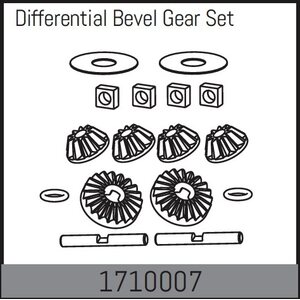 Absima Differential Bevel Gear Set 1710007