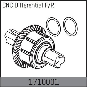 Absima CNC Differential F/R 1710001