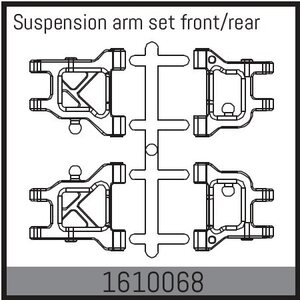 Absima Suspension arm set front/rear 1610068