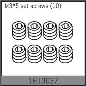 Absima M3*5 set screws (10) 1610037