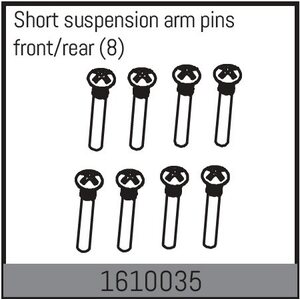 Absima Short suspension arm pins front/rear (8) 1610035