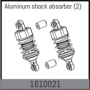 Absima Aluminum shock absorber (2) 1610021
