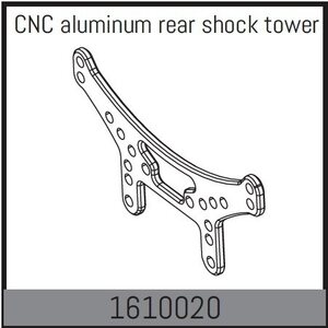 Absima CNC aluminum rear shock tower 1610020