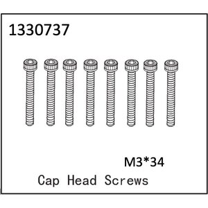 Absima Button Head Screws M3*34 (8) - BronX 1330737
