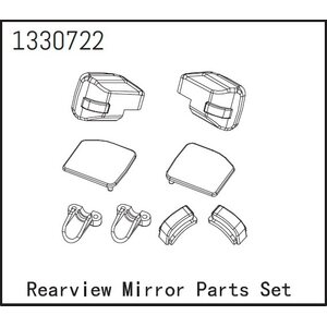 Absima Rearview Mirror Parts Set - BronX 1330722
