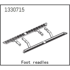 Absima Door sill trims - BronX 1330715