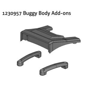 Absima Buggy Body Add-ons AB3.4(BL)-V2 1230957