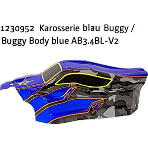 Absima Buggy Body blue AB3.4BL-V2 1230952