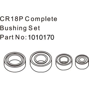 Absima Complete Bushing Set - EVO 1:18 1010170