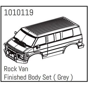Absima Rock Van PC Body Set (grey) - PRO Crawler 1:18 1010119