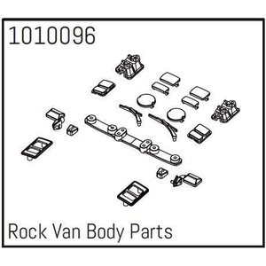 Absima Rock Van Body Parts - PRO Crawler 1:18 1010096