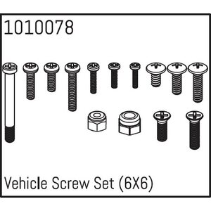 Absima Vehicle Screw Set (6X6) 1010078