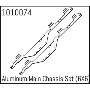 Absima Aluminum Main Chassis Set (6X6) 1010074