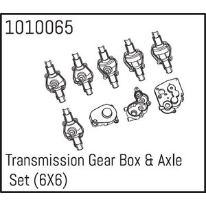 Absima Transmission Gear Box & Axle Set (6X6) 1010065