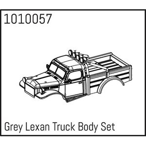 Absima Grey Lexan Power Wagon Body Set 1010057