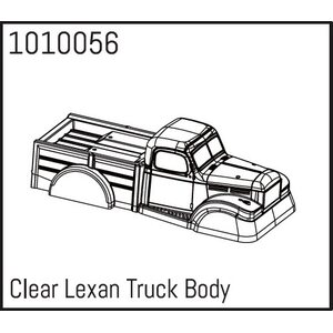 Absima Clear Lexan Power Wagon Body 1010056