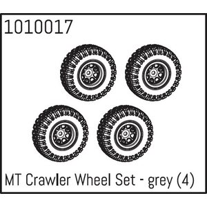 Absima MT Crawler Wheel Set - grey (4) 1010017