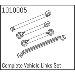 Absima Complete Vehicle Links Set 1010005