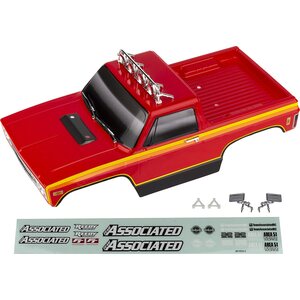 Element RC 41100 Mt12 Body Set, Rtr, Red