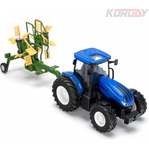 Korody KO6637H - Radio Controlled Toy 1/24 Tractor with Rear Heytedder