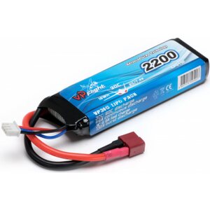 Vapex Li-Po Battery 2S 7.4V 2200mAh 30C T-Connector