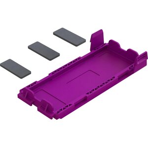 ARRMA RC Battery Door Set - Purple ARA320771