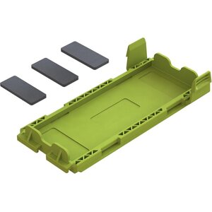 ARRMA RC Battery Door Set - Fluoro Yellow ARA320775