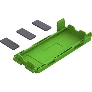 ARRMA RC Battery Door Set - Green ARA320793