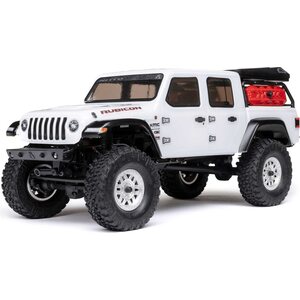 Axial SCX24 Jeep Gladiator 4WD Rock Crawler RTR, White AXI00005V2T4
