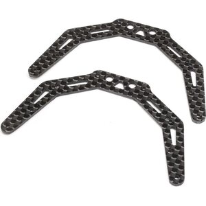 Axial Chassis Side Plates, Carbon Fiber (2): AX24 AXI301001