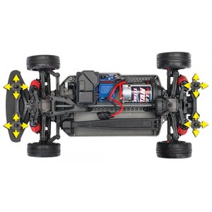 Traxxas 4-Tec 2.0 XL-5 4WD TQ Ilman koria, akkua ja laturia