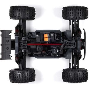ARRMA RC 1/10 OUTCAST 4X4 4S V2 BLX STUNT TRUCK RTR LiPo-package