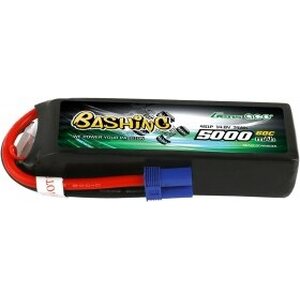 Gens ace 5000mAh 14.8V 4S1P 60C Lipo Battery Pack with EC5 Plug-Bashing Series GEA50004S60E5
