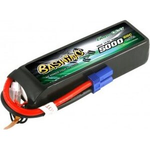 Gens ace 5000mAh 14.8V 4S1P 60C Lipo Battery Pack with EC5 Plug-Bashing Series GEA50004S60E5