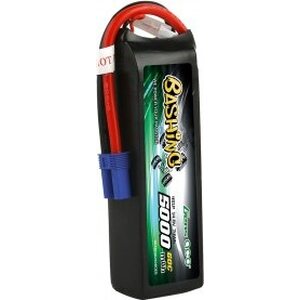 Gens ace 5000mAh 14.8V 4S1P 60C Lipo Battery Pack with EC5 Plug-Bashing Series GEA50004S60E5